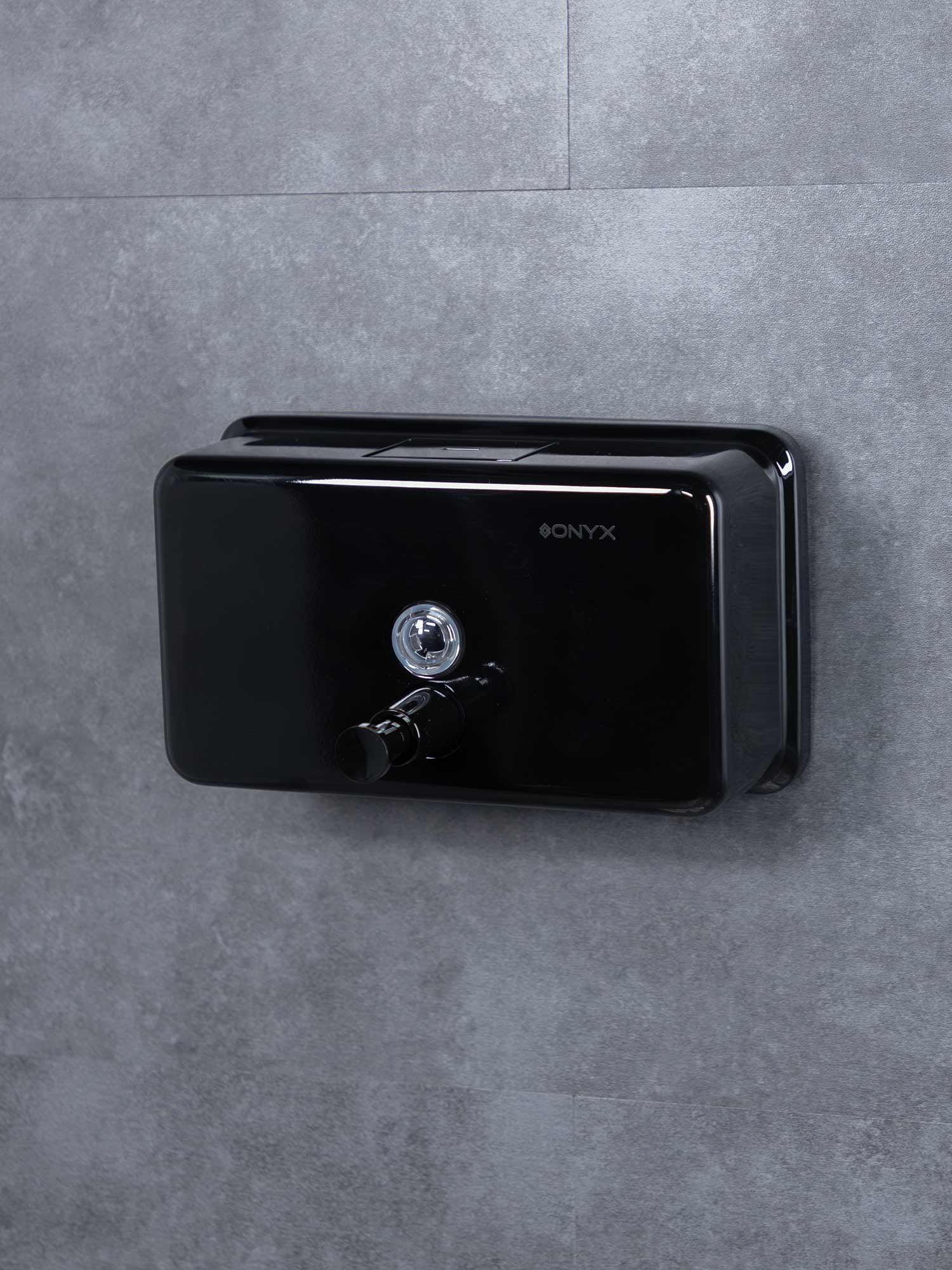 1.2 litre horizontal soap dispenser onyx