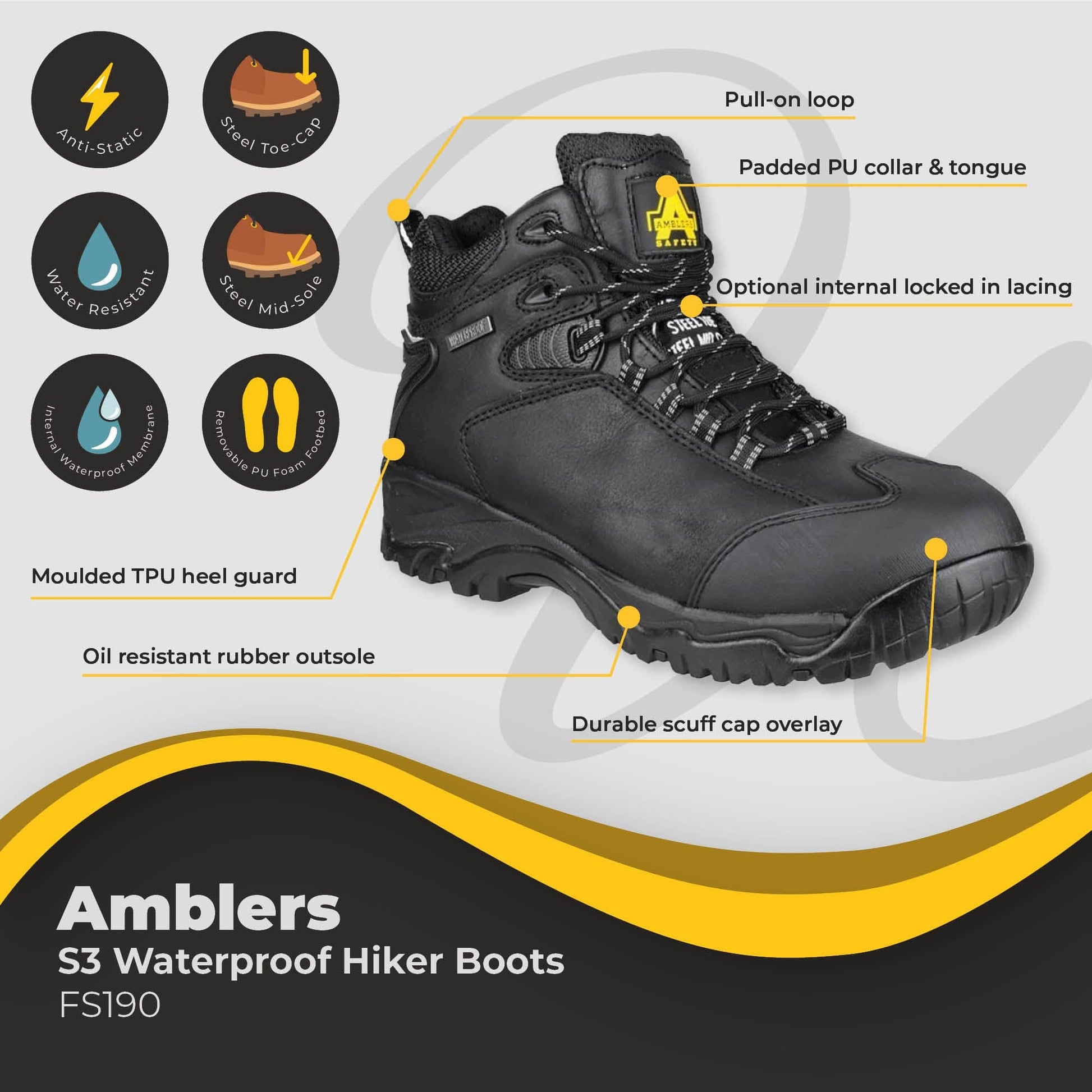 amblers s3 waterproof hiker boots fs190 dd398 06