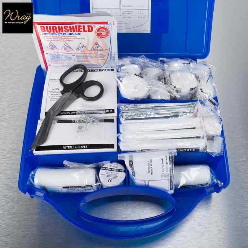 catering first aid kit bs 8599 close up