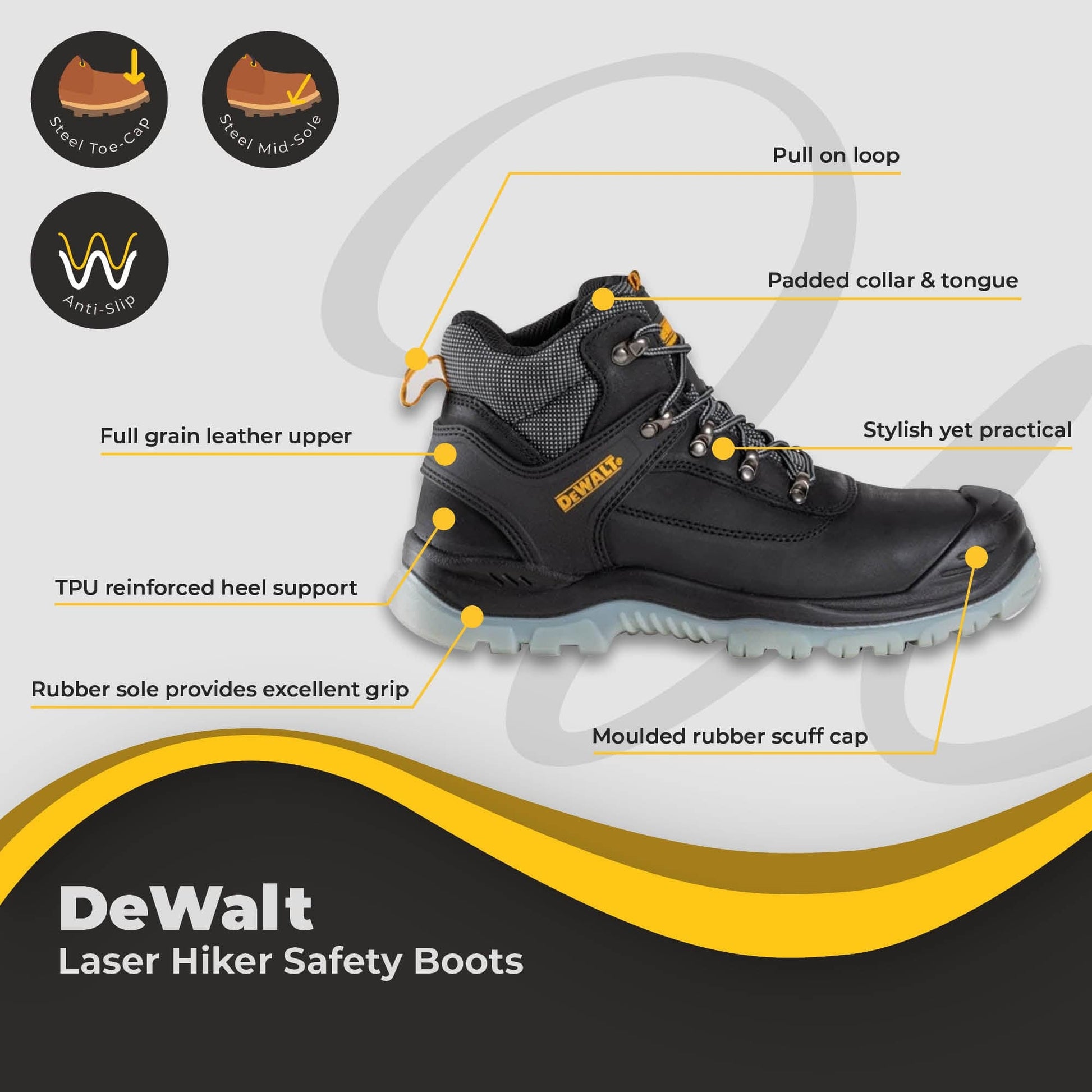 dewalt laser hiker safety boot dd260 06