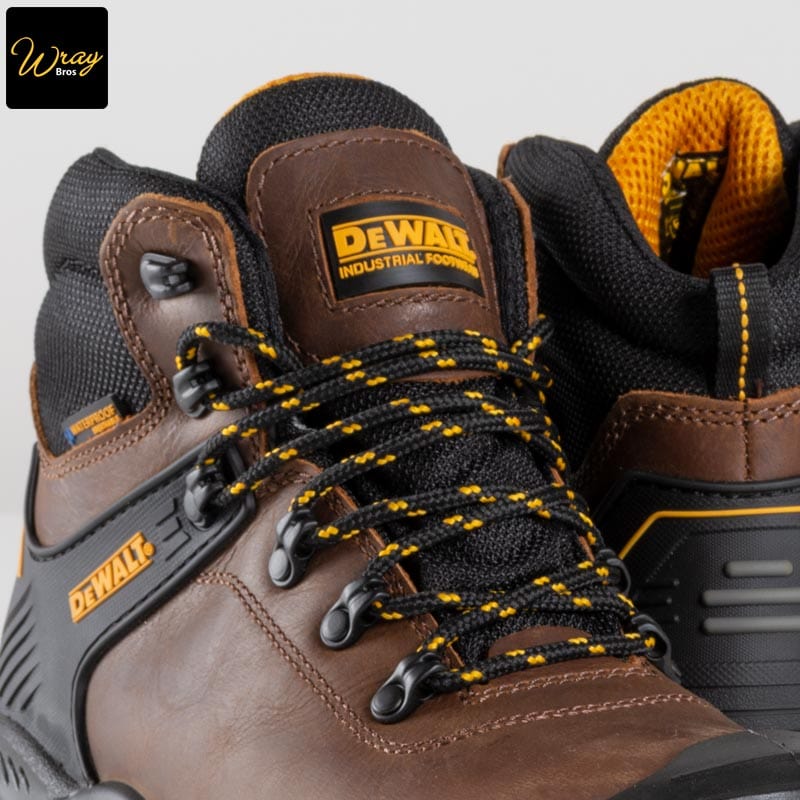 dewalt newark s3 safety boot sole brown steel midsole