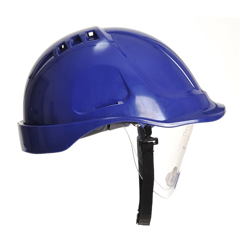 endurance visor helmet pw55 blue side
