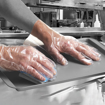 Polythene Clear Disposable Gloves