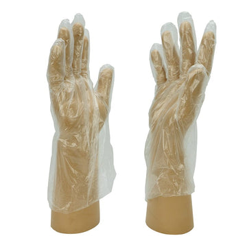 Polythene Clear Disposable Gloves
