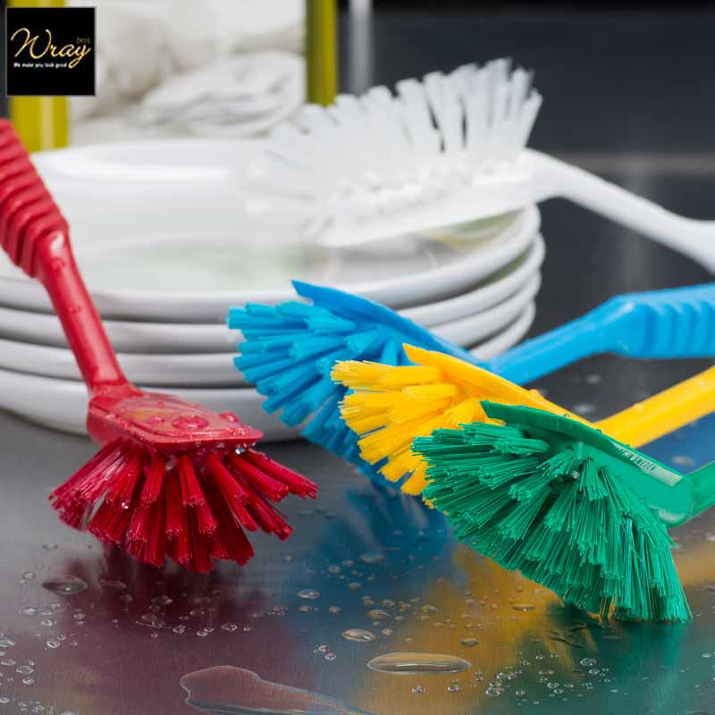 9 inch colour coded dish brush