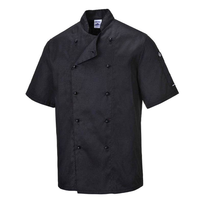 black portwest kent chefs jacket