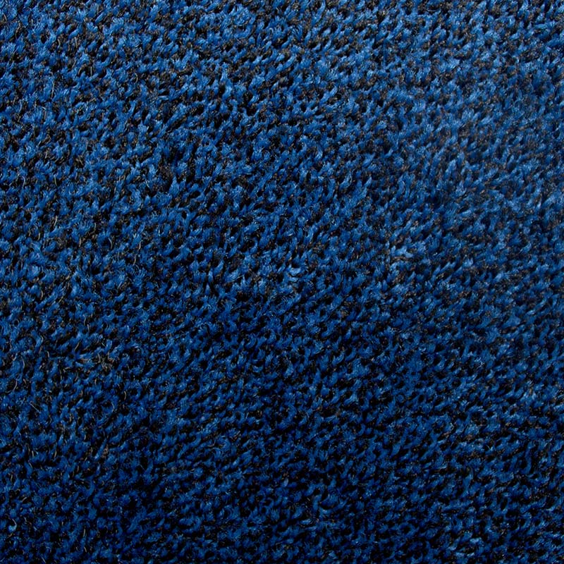 blue machine washable door entrance mat