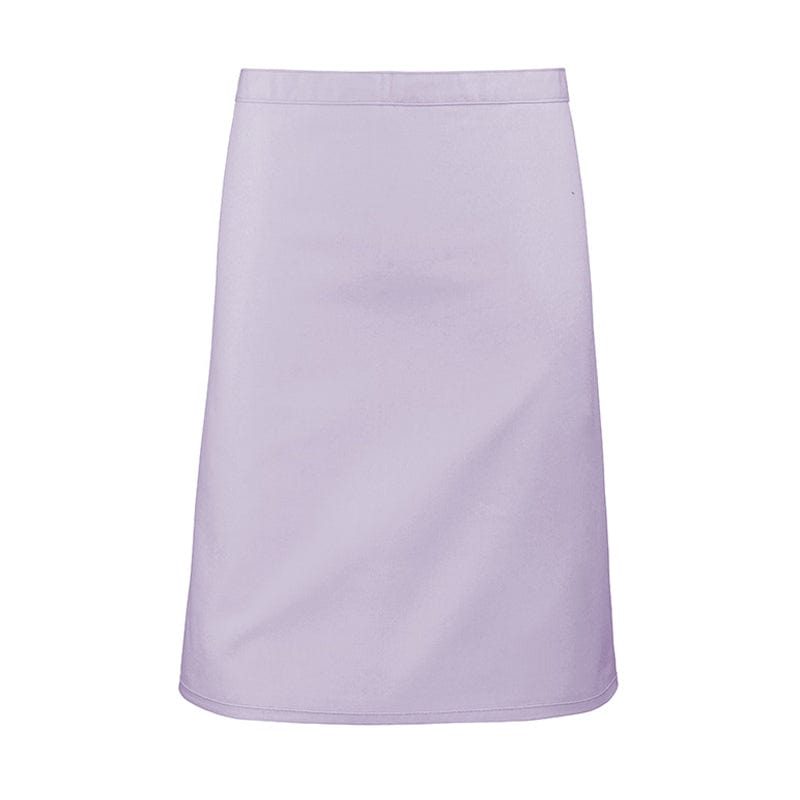 lilac half size waist apron