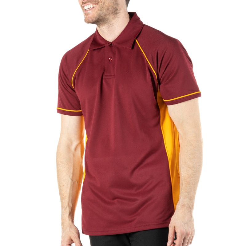 maroon amber lv370 polo shirt