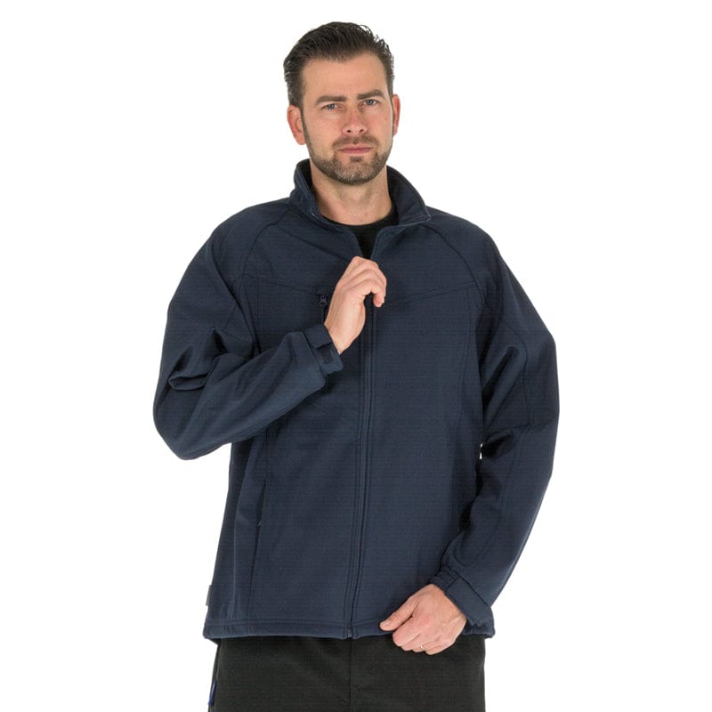 navy portwest softshell jacket