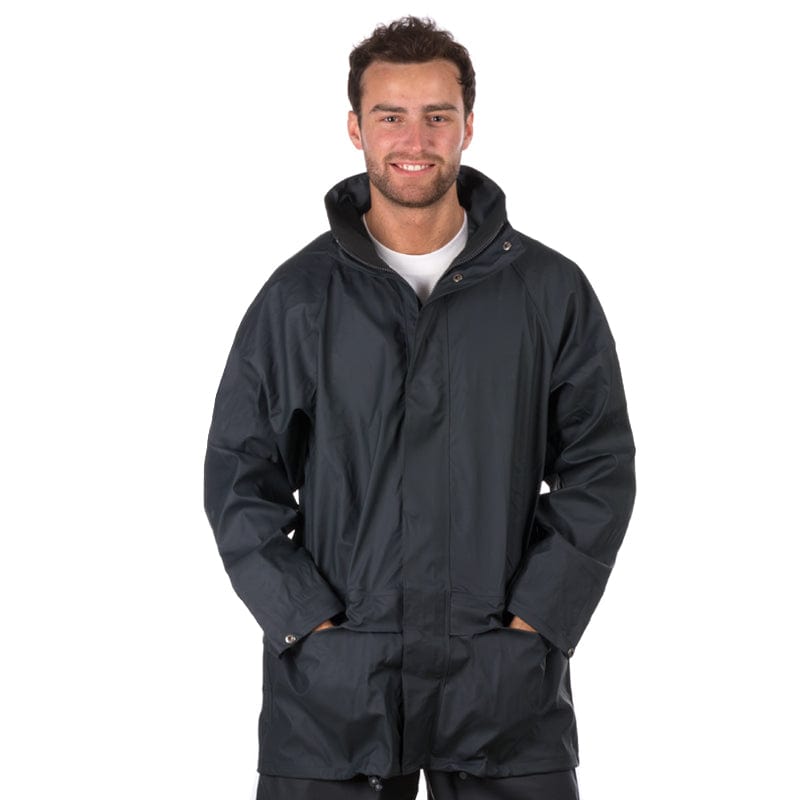 navy rain jacket s450 stormflap