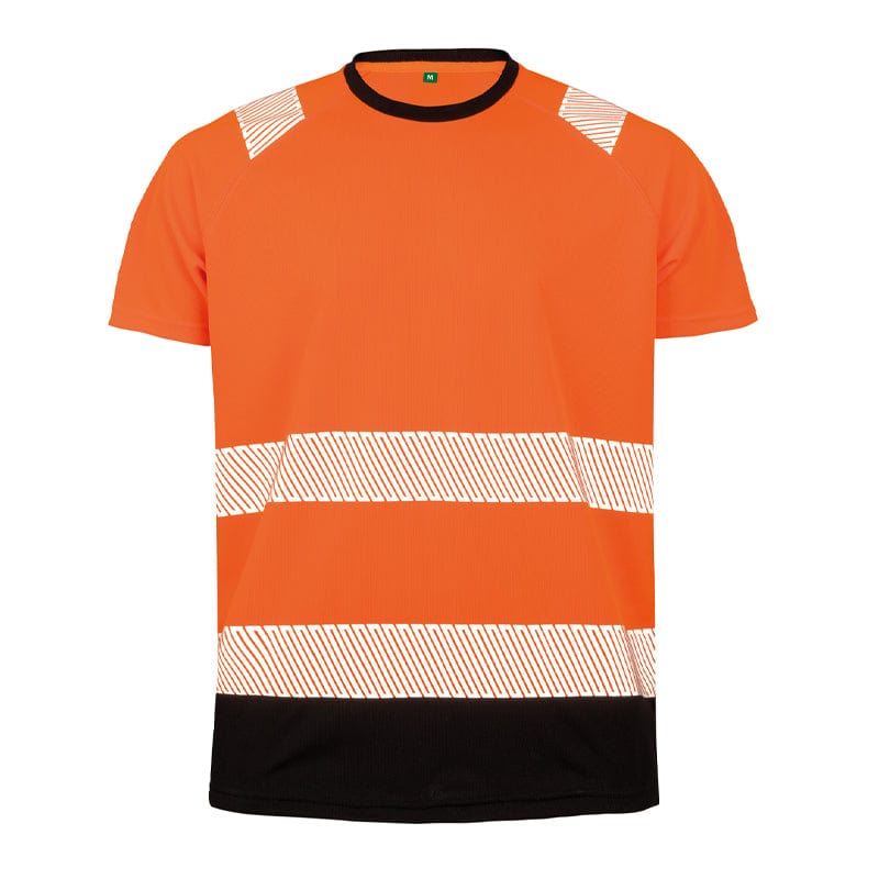 orange result genuine recycled tshirt