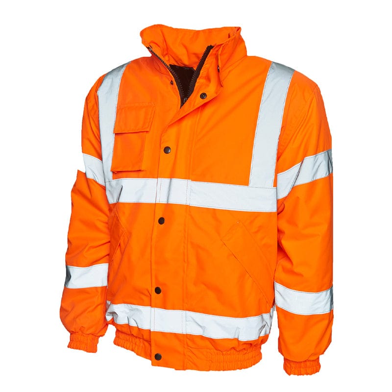 orange uc804 hi vis jacket