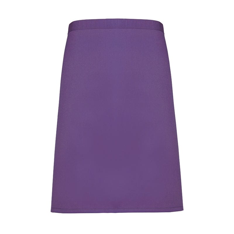 rich violet premier half apron