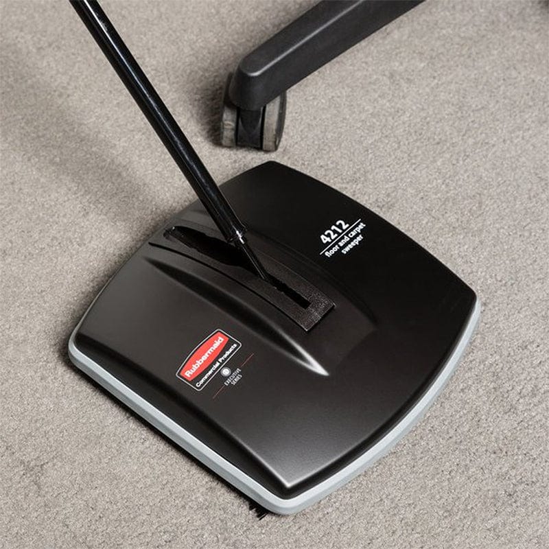 rubbermaid dual action brushless mechanical sweeper