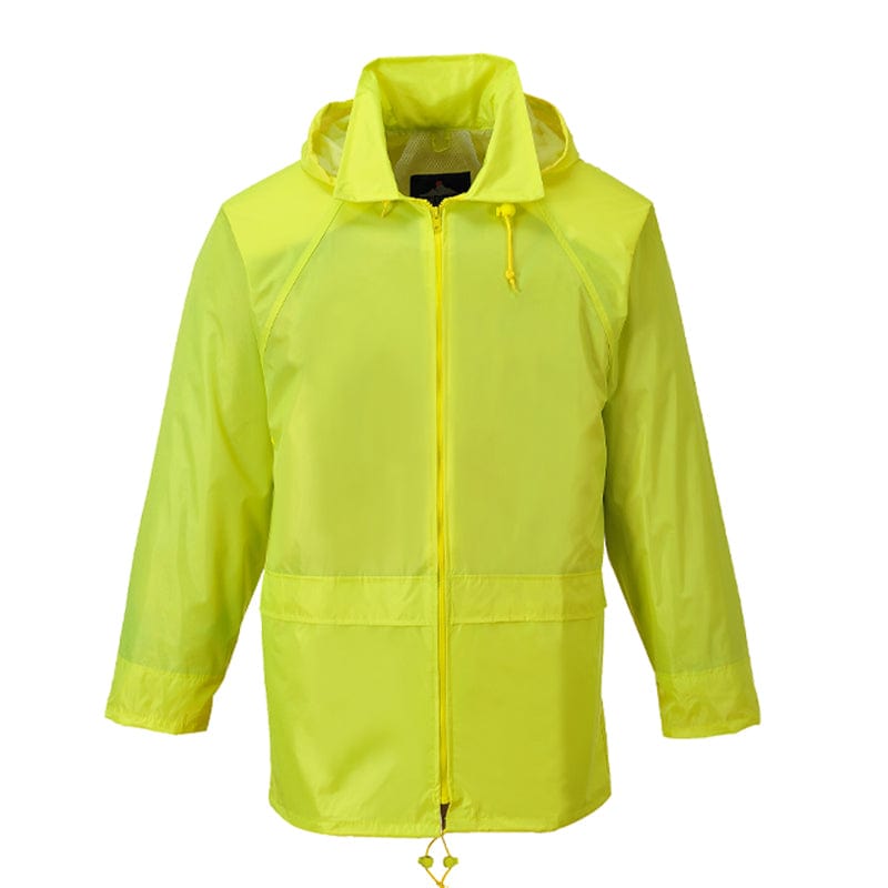 yellow rain jacket s440