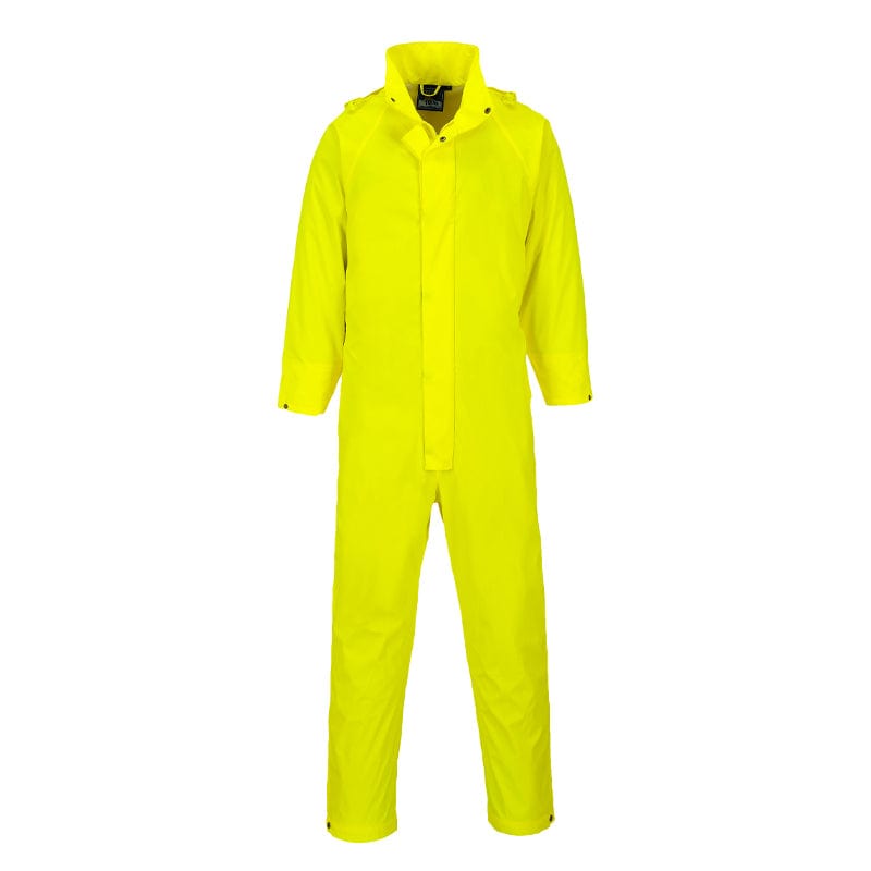 yellow waterproof protection sealtex coverall