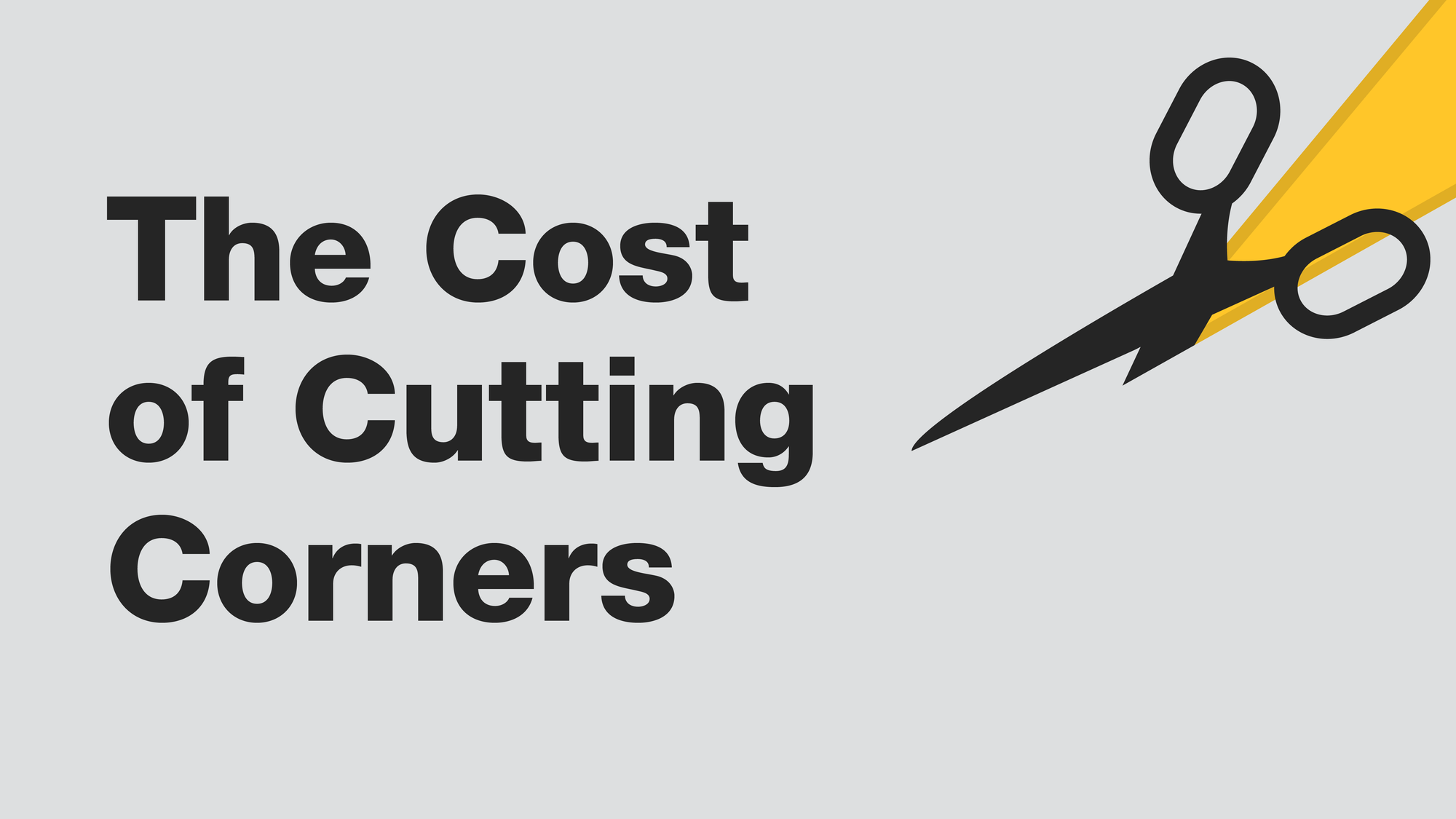 The Hidden Costs of "Cutting Corners" on Workplace Cleanliness