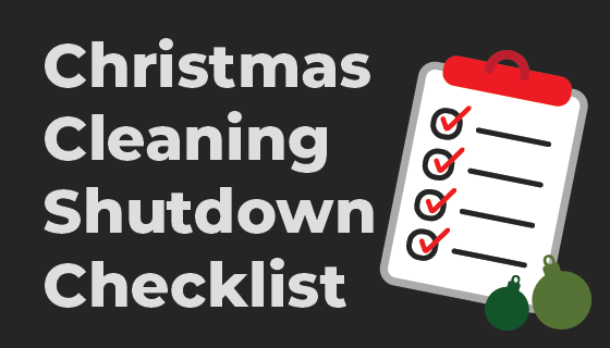 Easy Office Cleaning Checklist Before Christmas