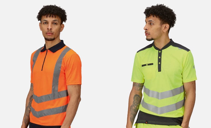 Hi Vis Polos & T Shirts