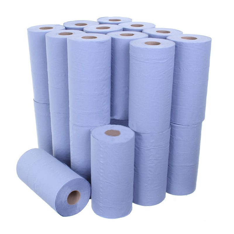 10 inch blue hygiene rolls