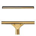 15 cm window squeegee brass channel   rubber only