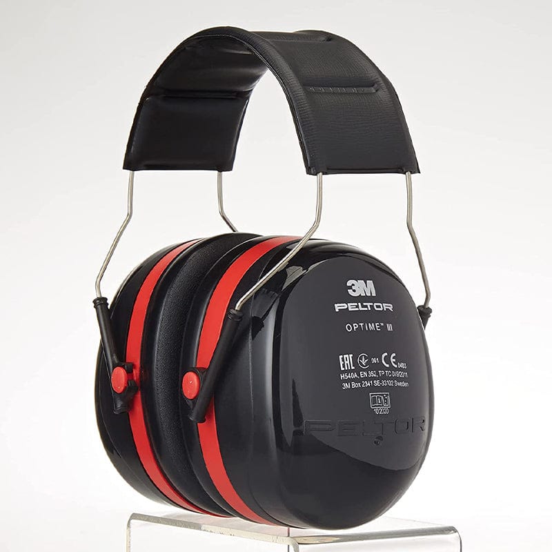3m optime 3 headband ear muff h540a side