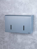 6 inch twin jumbo roll dispenser graphite