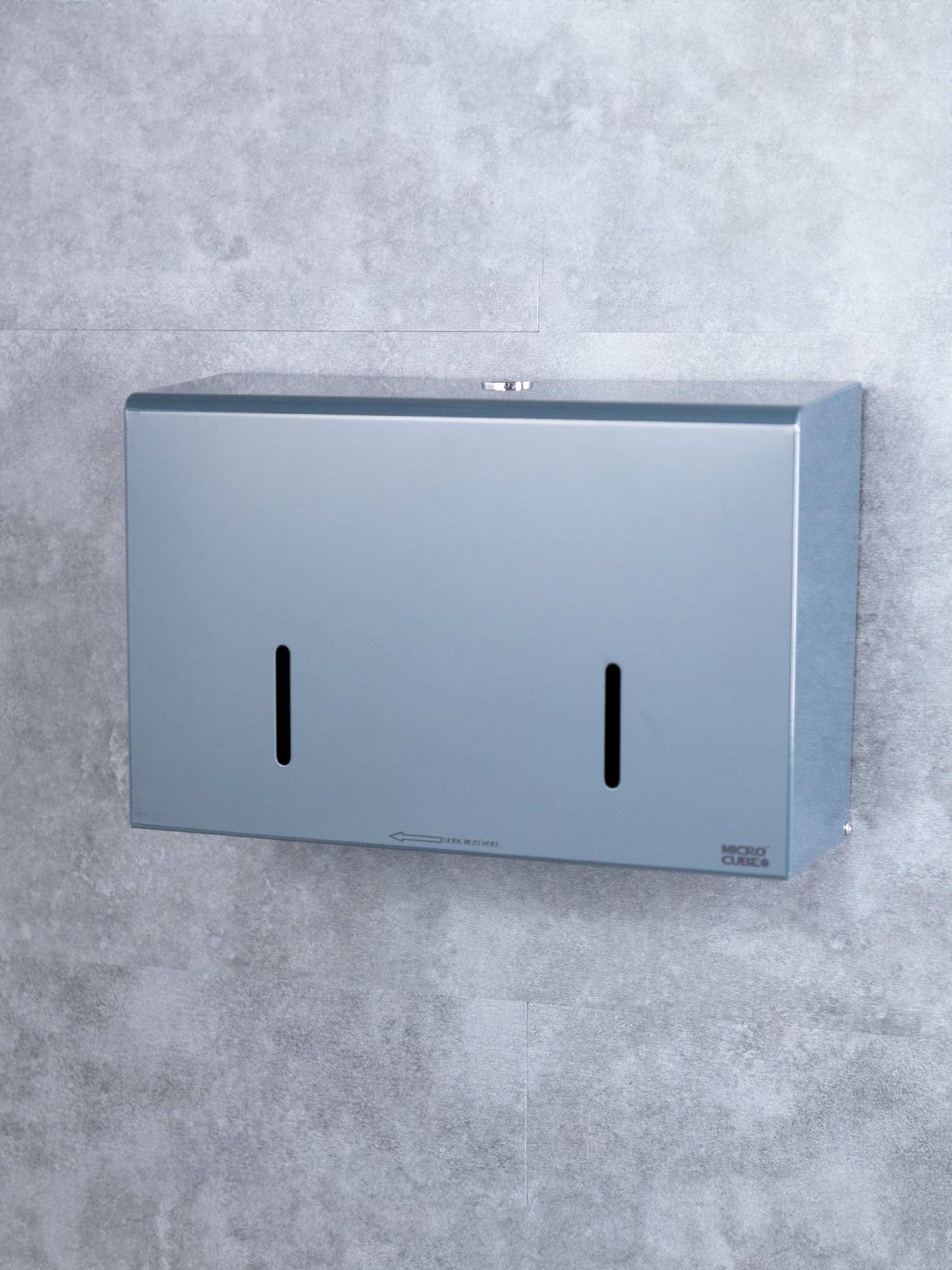 6 inch twin jumbo roll dispenser graphite