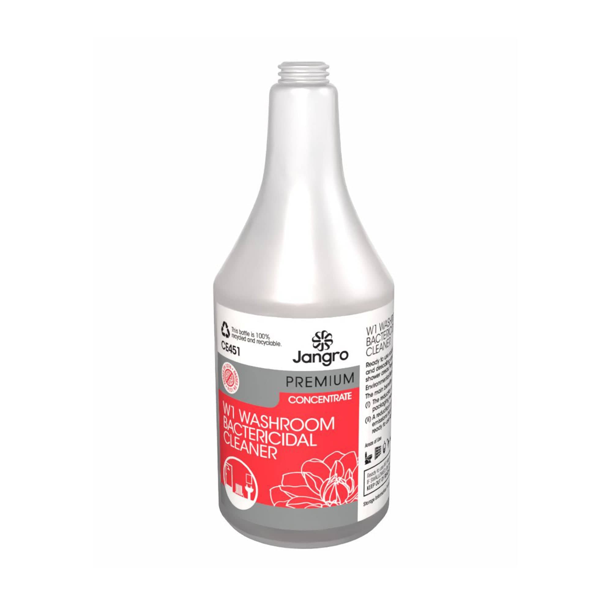 750ml w1 washroom bactericidal cleaner bottle