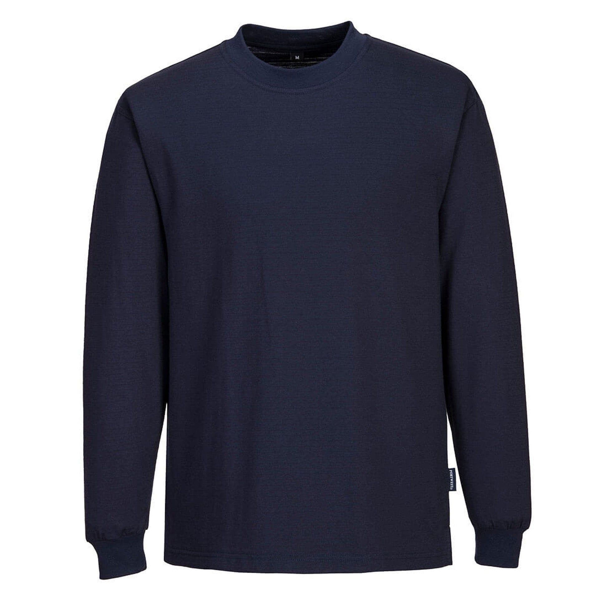 anti staic long sleeve navy tshirt