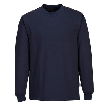 anti staic long sleeve navy tshirt