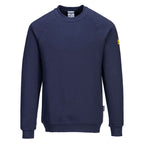 navy anti static jumper