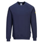 navy anti static jumper