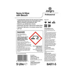spray and wipe bleach 5 litre instructions
