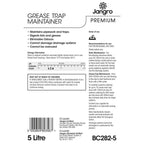 grease trap maintainer instructions
