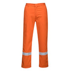 portwest orange bib and brace