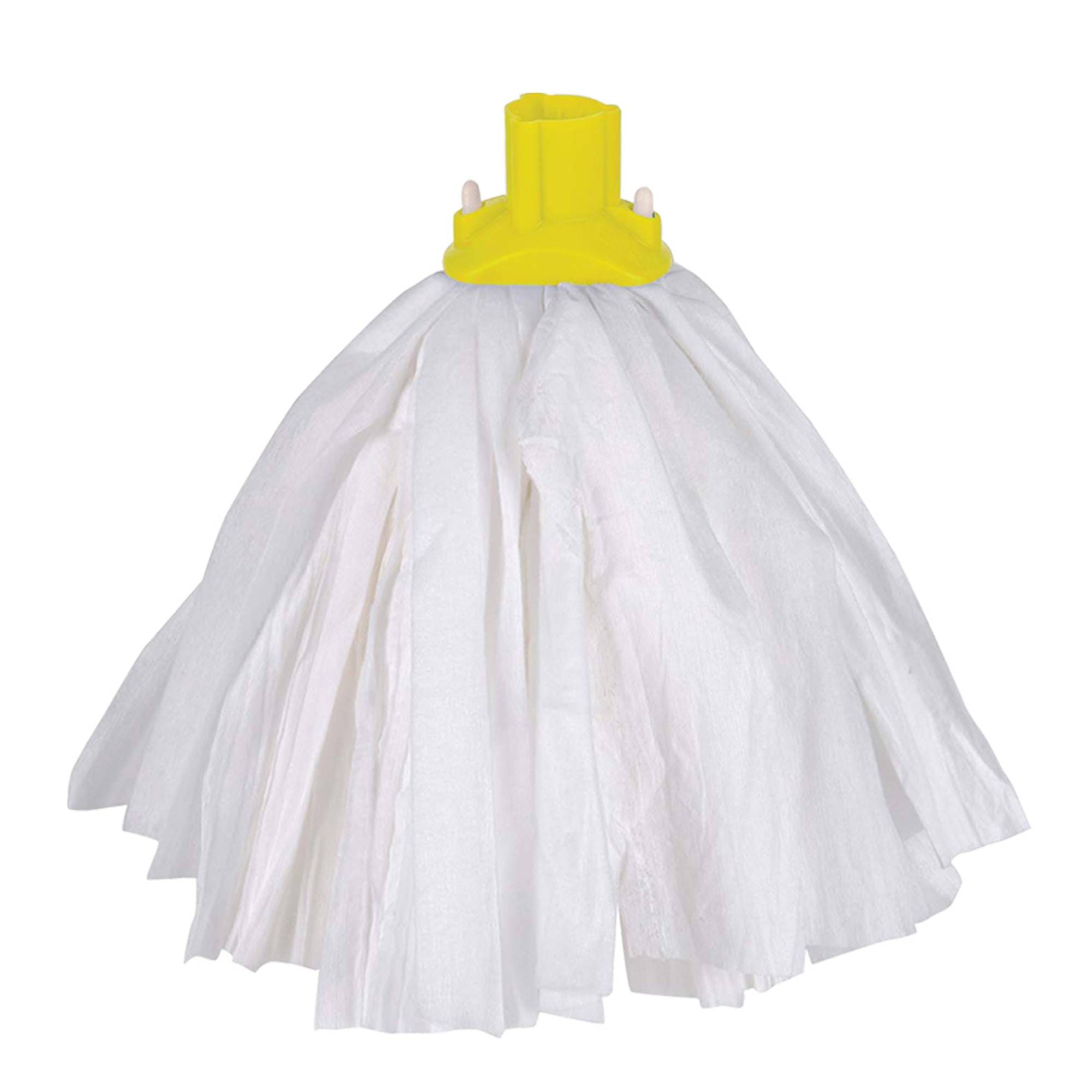 Big White Exel® Socket Mop yellow