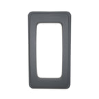 Grey recycling bin lid 