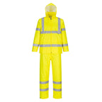 yellow packaway rain suit