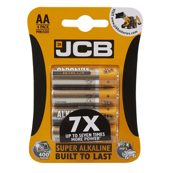 Alkaline Battery's in a pack of 4 