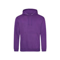 Purple hoodie on a white background