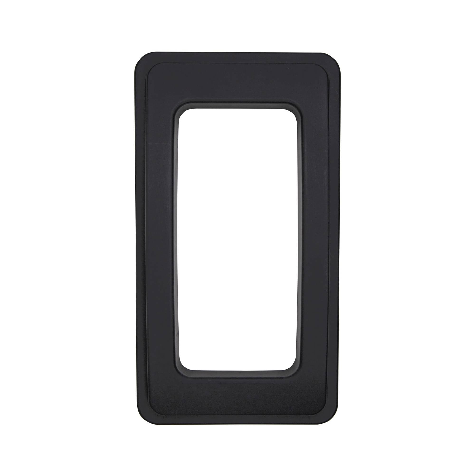 Black recycling bin lid 