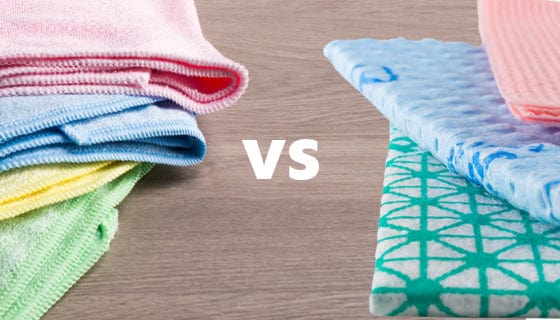 Microfibre vs Traditional