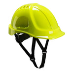yellow portwest edurance helmet