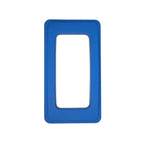 Blue recycling bin lid