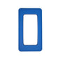 Blue recycling bin lid
