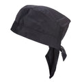 black chefs bandana portwest