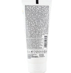 The back panel of Stokoderm Sun Protect 50 Pure sunscreen displaying a detailed list of active and inactive ingredients, application instructions recommending liberal application 15 minutes before sun exposure, and reapplication guidelines. The label includes safety warnings and storage information for this broad-spectrum SPF 50 UVA/B/C protection formula.