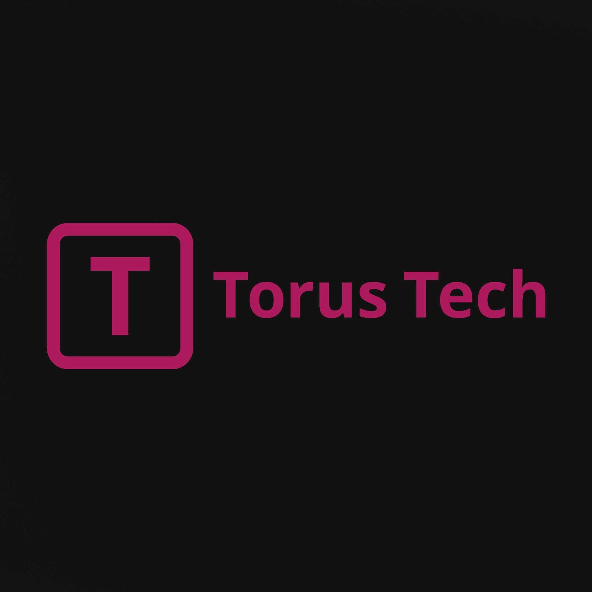 Orange Torus Tech logo on a black background